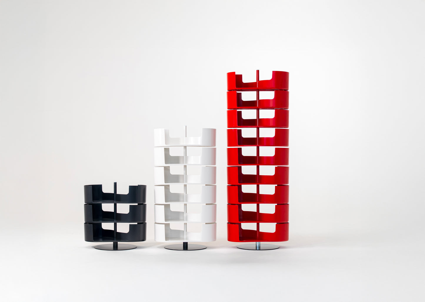 Infinity Rosso - Scarpiera di design
