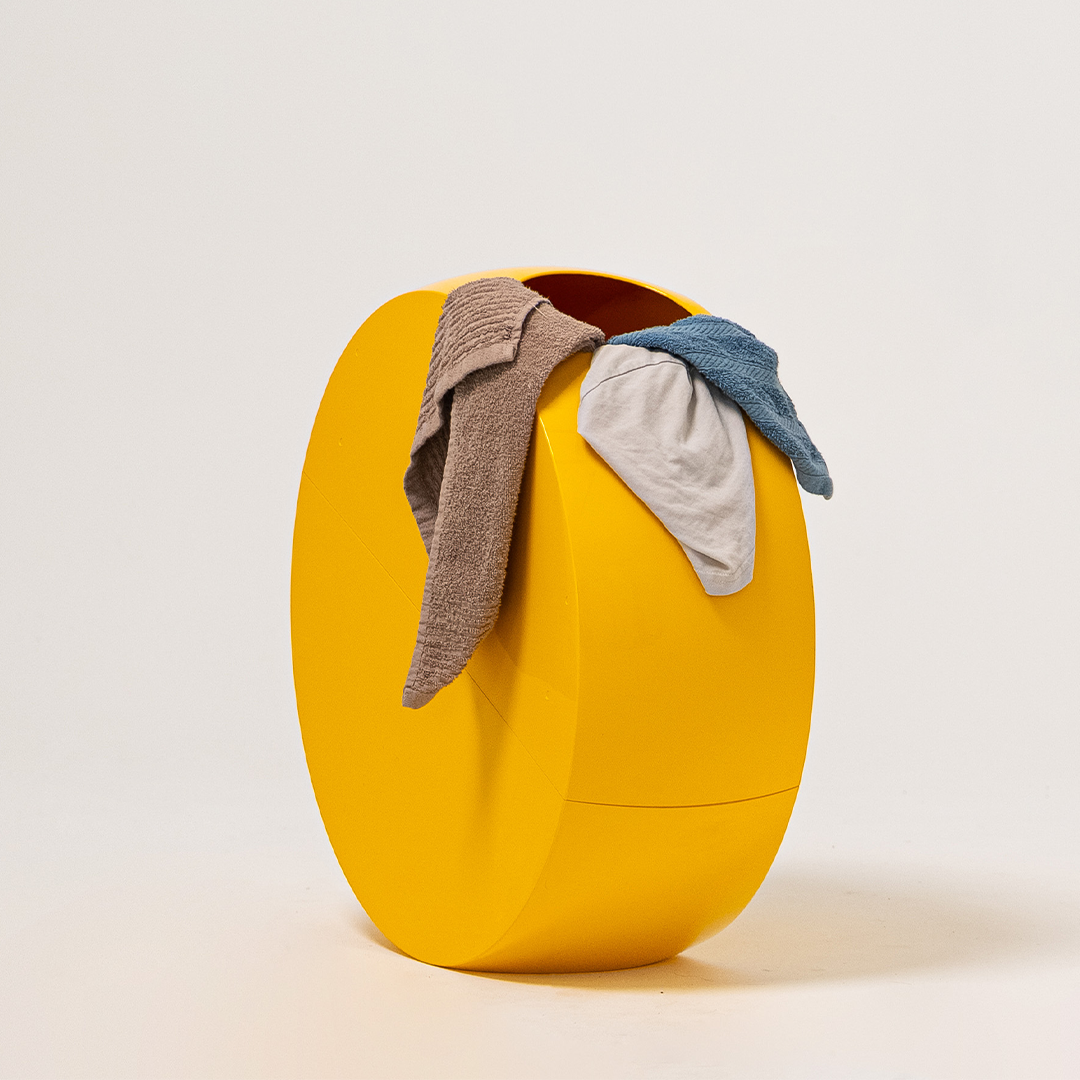 Buc Giallo - Cesto portabiancheria di design