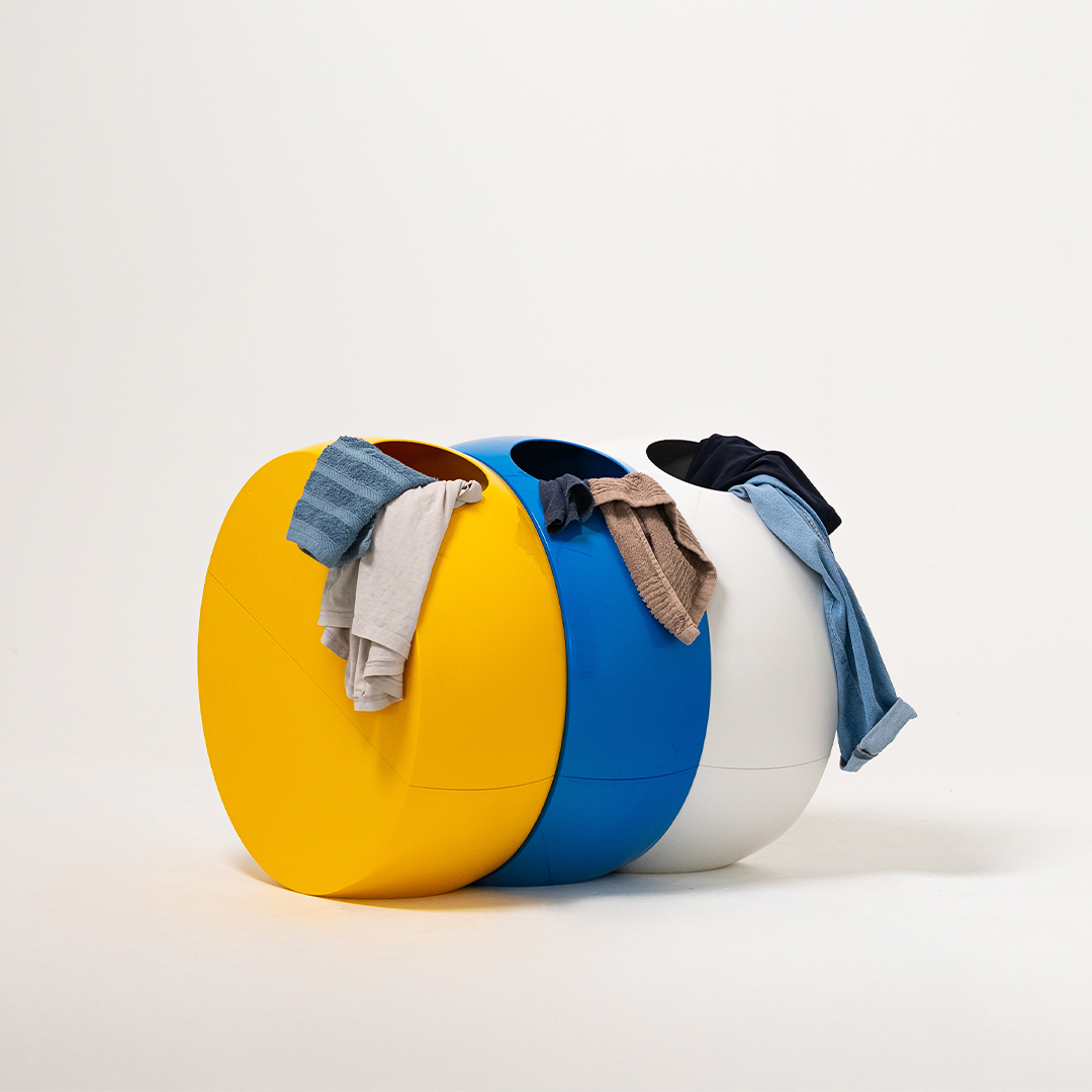 Buc Yellow - Design Laundry Basket