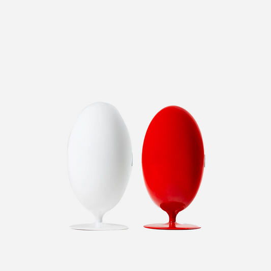 Set Lovino Weiß/Rot – Design-Schreibtisch-Organizer