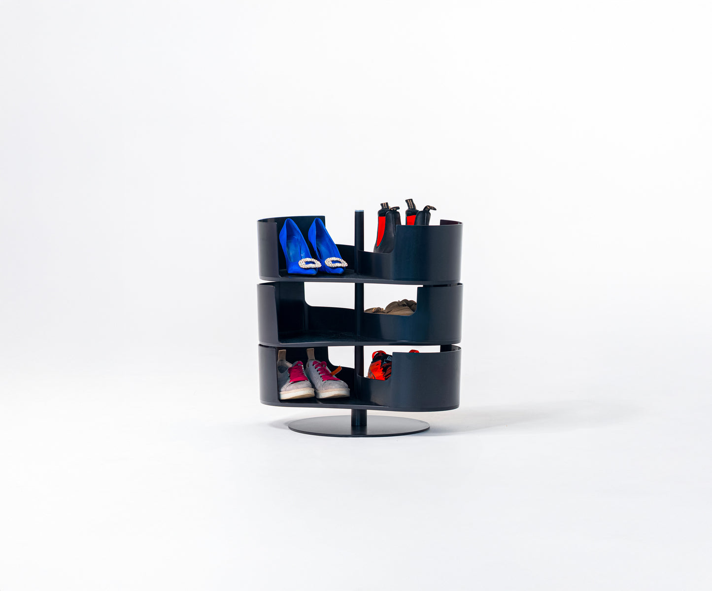 Infinity Nero - Scarpiera di design