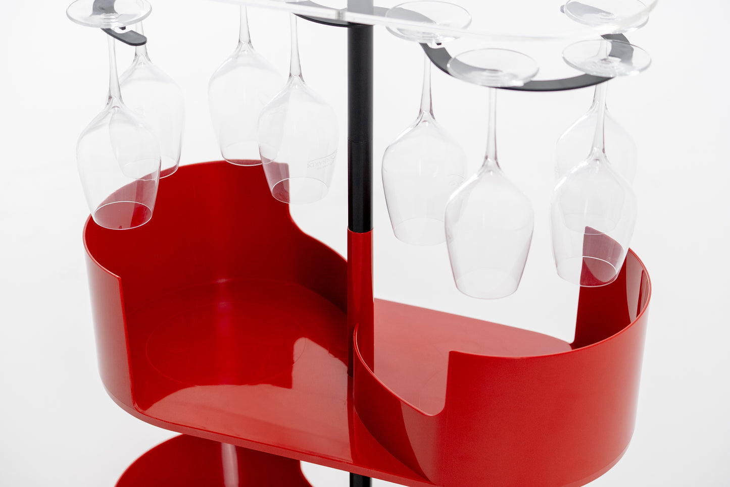 Infinity Bar Rosso - Mobile bar di design