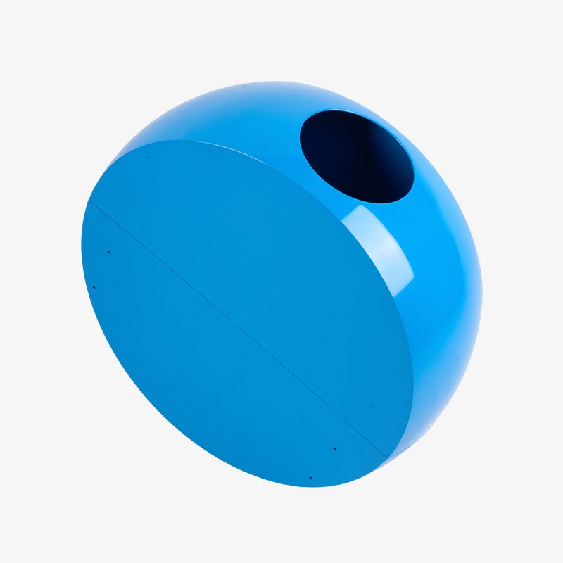 Buc azzurro - Porta biancheria verticale - SoldiDesign