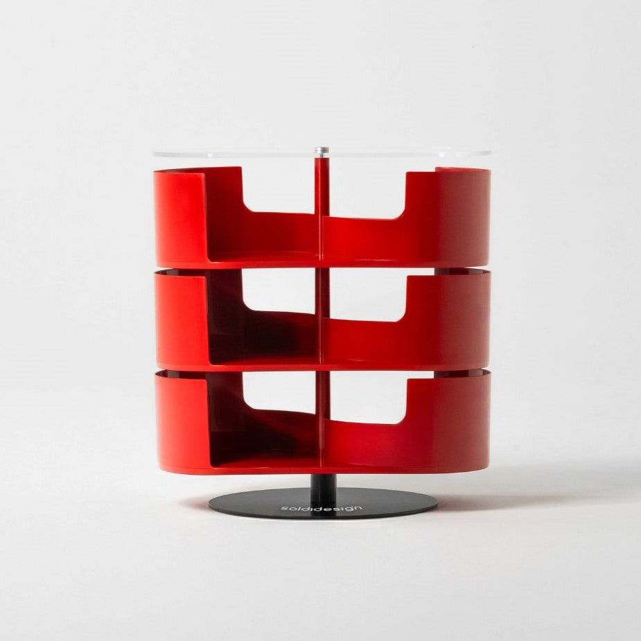 Infinity Table Rot - Design-Couchtisch