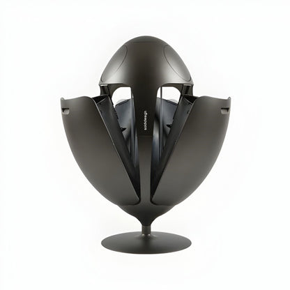 Ovetto Metal Nikel - Designer Trash Can for Waste Sorting