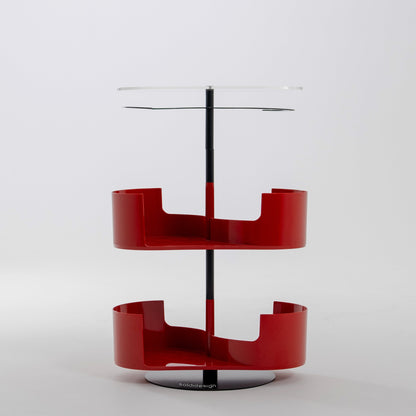 Infinity Bar Rosso - Mobile bar di design
