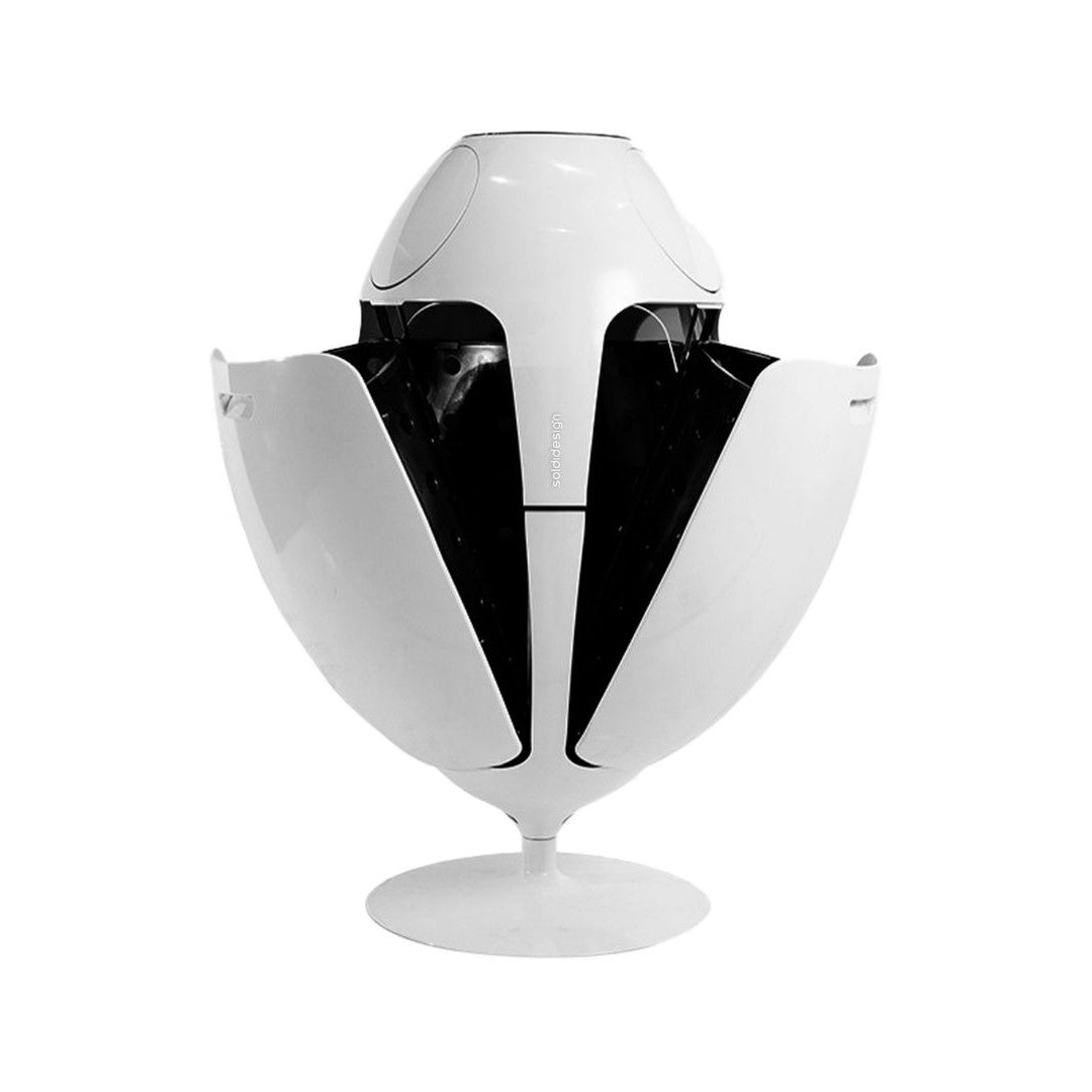 Ovetto Lacoque Bianco - Pattumiera di design per la raccolta differenziata