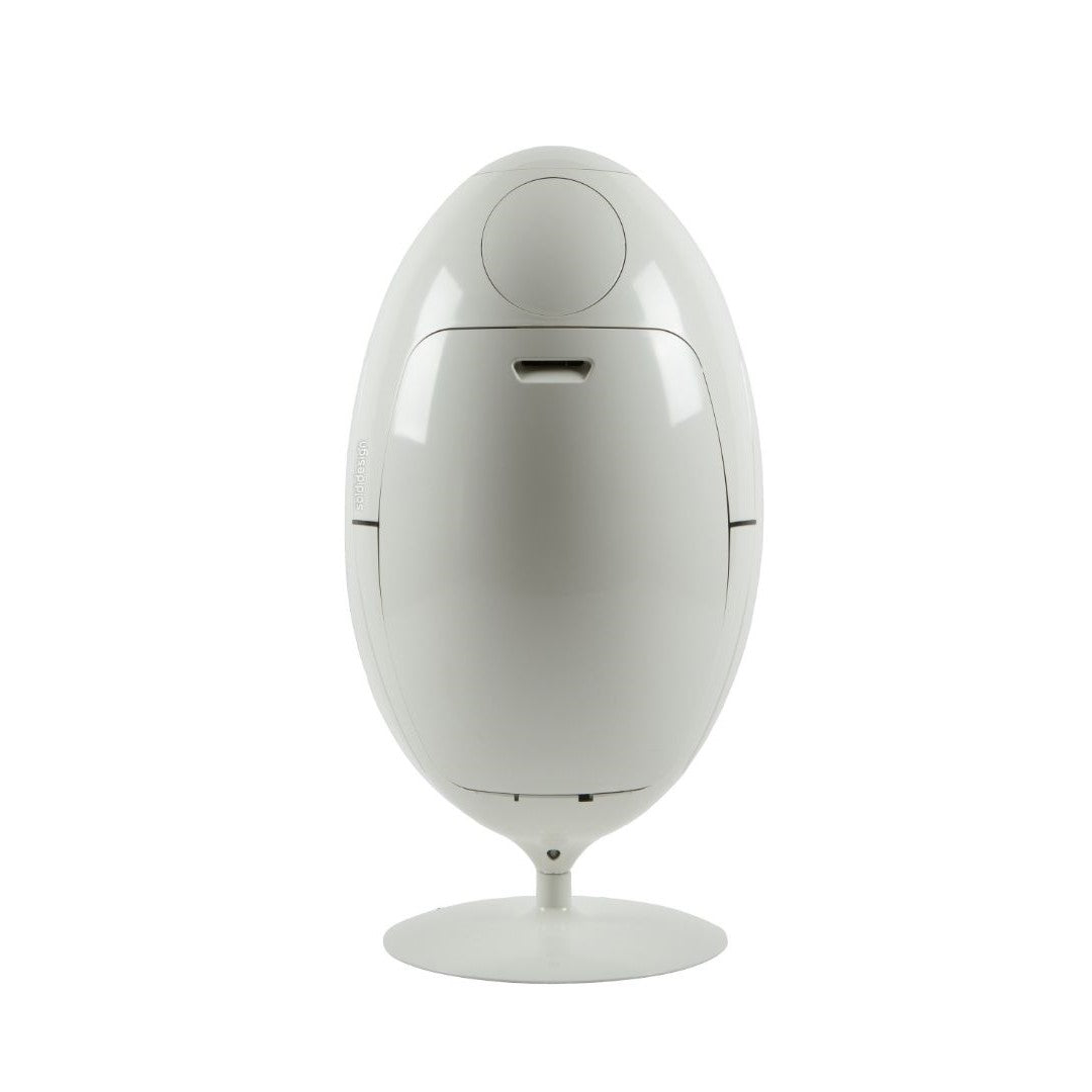 Ovetto ABS Bianco - Pattumiera di design per la raccolta differenziata