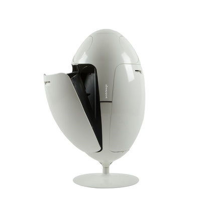 Ovetto ABS Bianco - Pattumiera di design per la raccolta differenziata