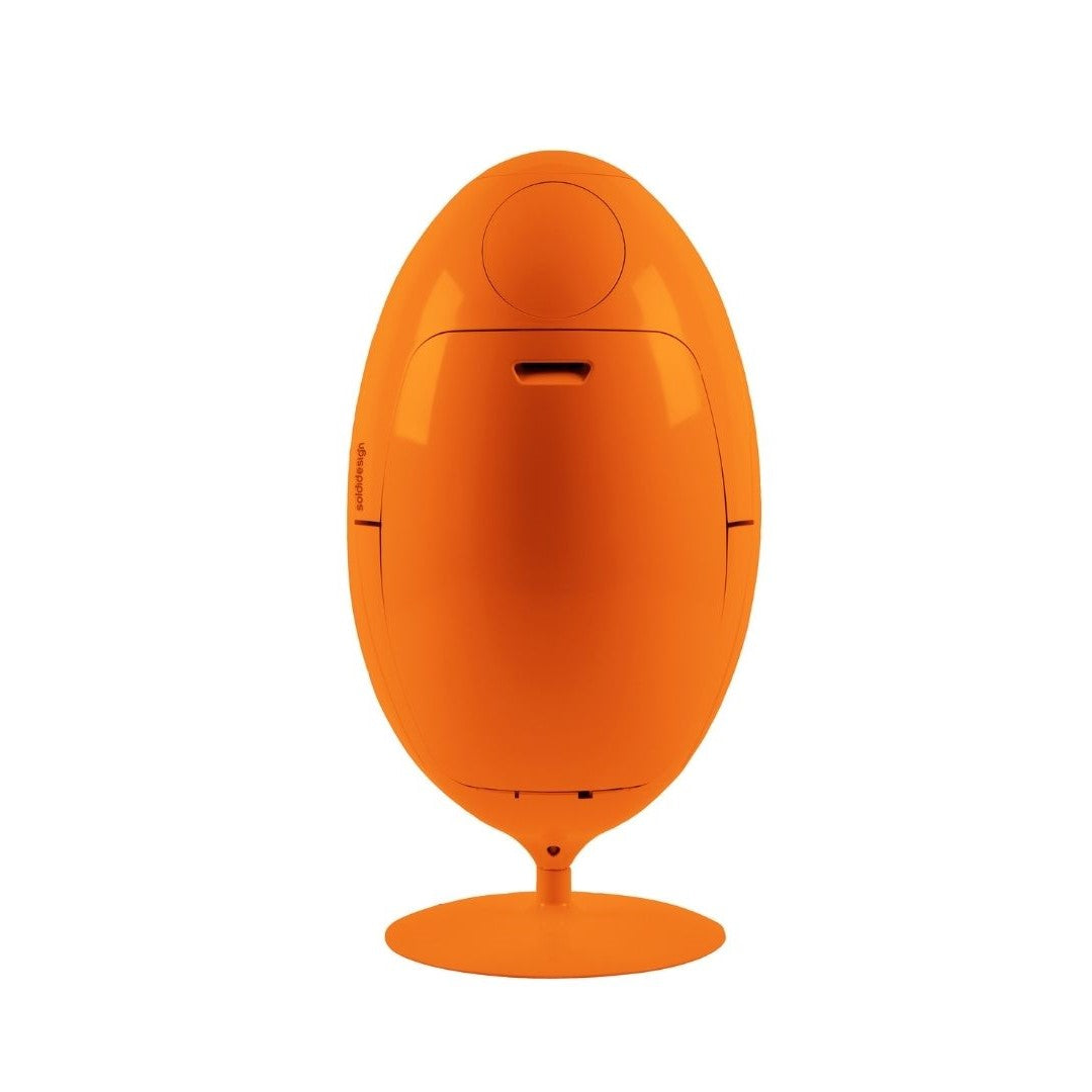 Ovetto ABS Arancio - Pattumiera di design per la raccolta differenziata