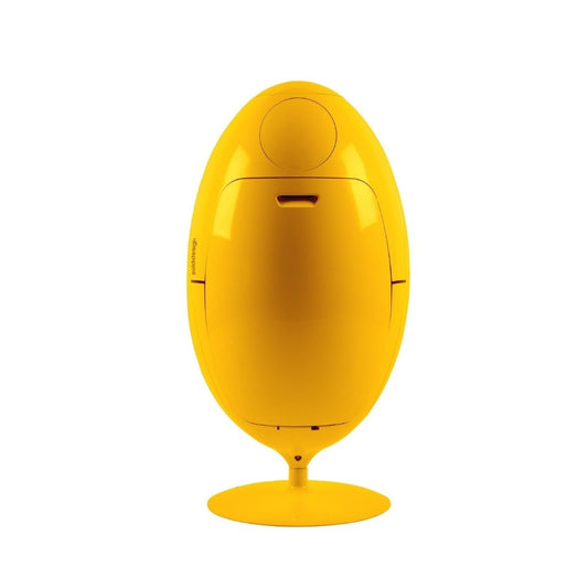 ABS amarillo - Cubo de basura de diseño para reciclaje