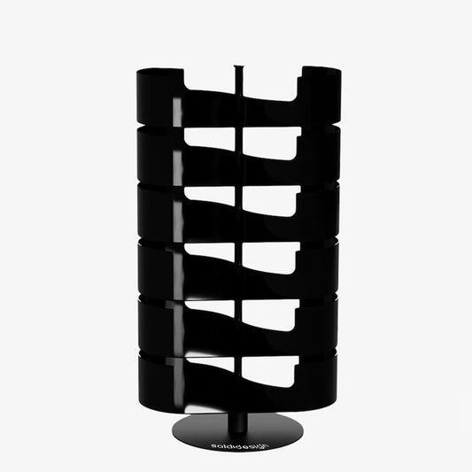 Infinity Black - Designer Shoe Rack
