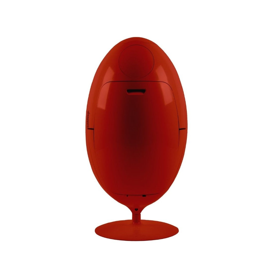 Ovetto ABS Rosso - Pattumiera di design per la raccolta differenziata