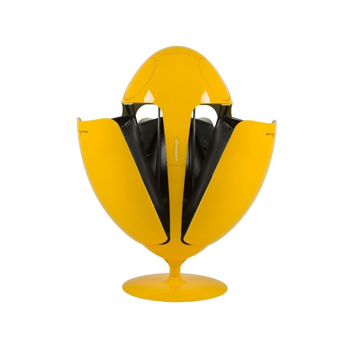 Ovetto Galà Giallo Lucido - Pattumiera di design per la raccolta differenziata
