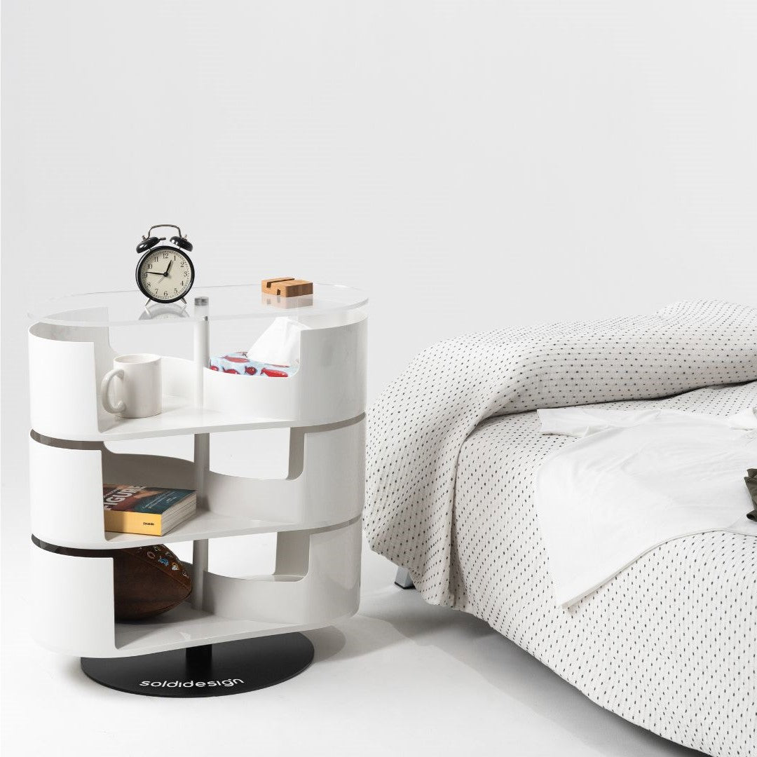 Infinity Table Weiß - Design Couchtisch