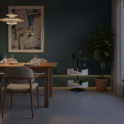 Infinity Bar Bianco - Mobile bar di design