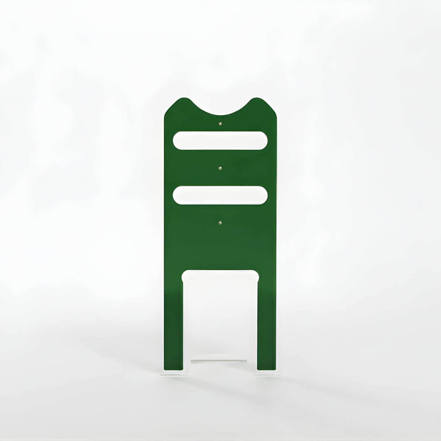 Silhouette Trasparente con Layer Verde - Servetto di design