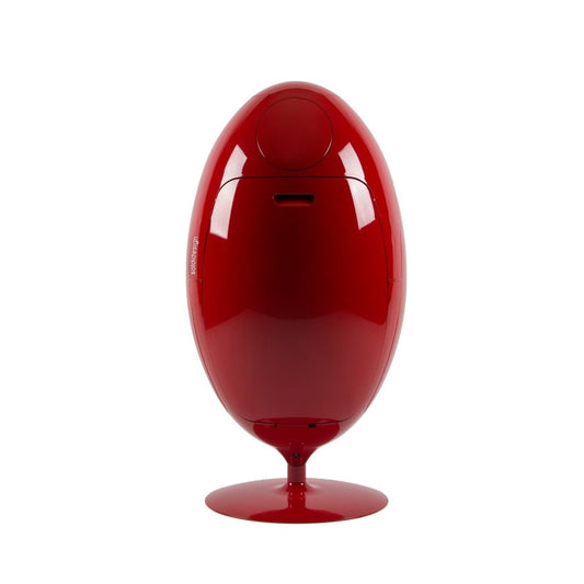 Ovetto Galà Rosso Lucido - Pattumiera di design per la raccolta differenziata