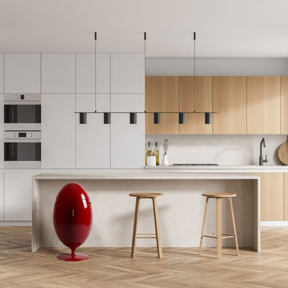 Ovetto Galà Rosso Lucido - Pattumiera di design per la raccolta differenziata