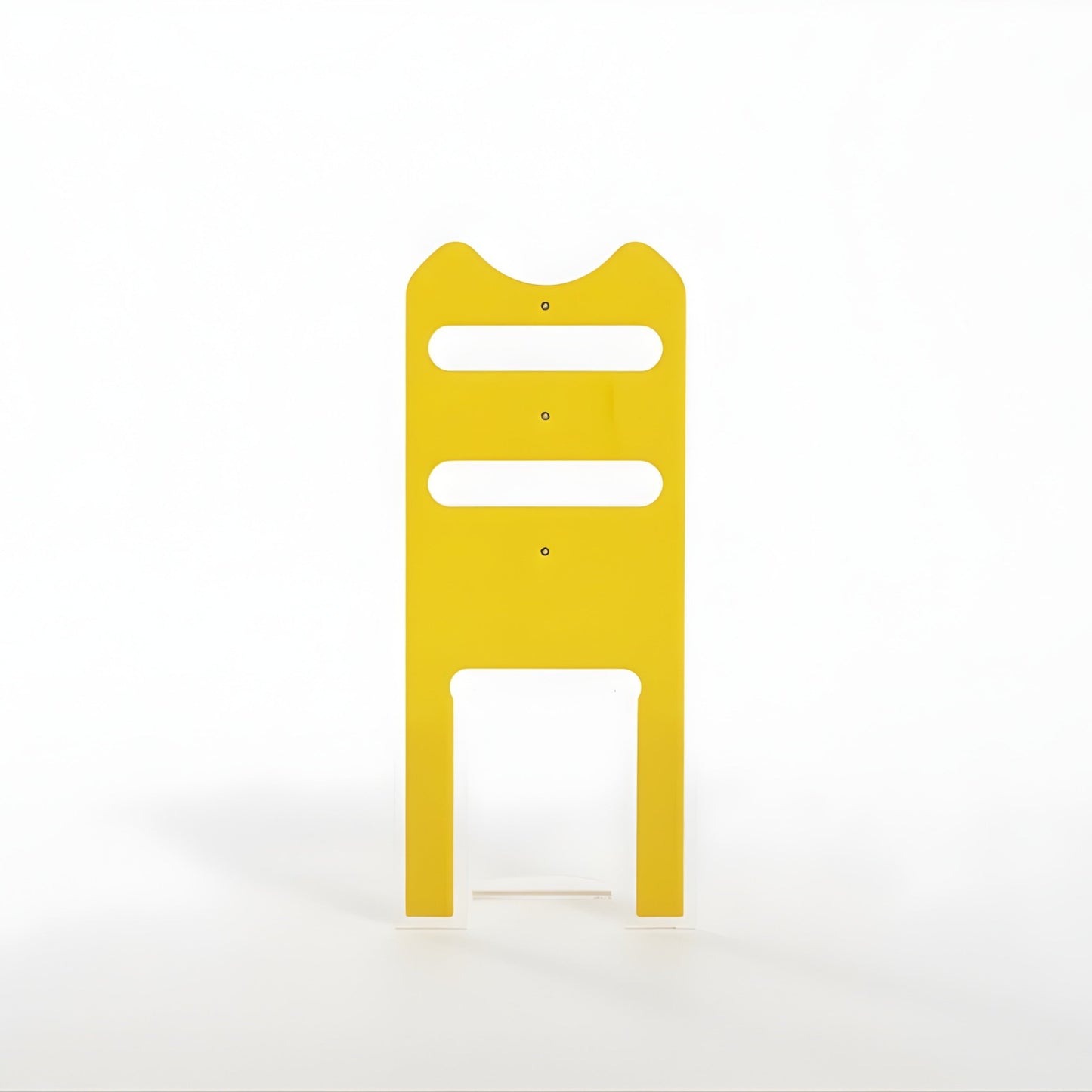 Silhouette Trasparente con Layer Giallo - Servetto di design