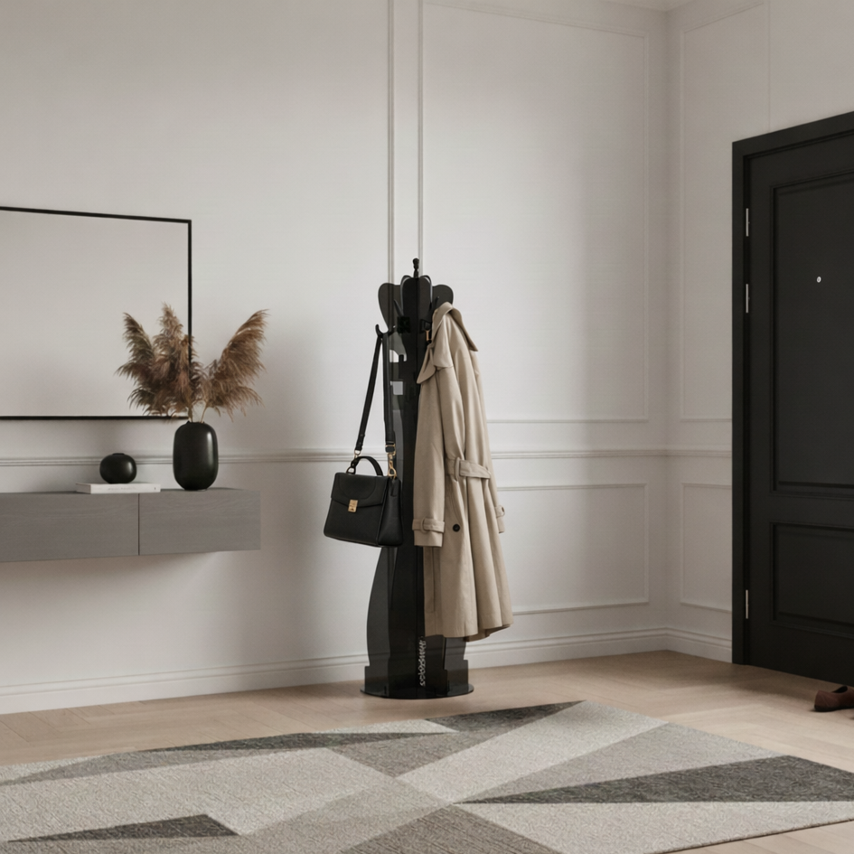 Royal Twin Noir Fumé - Porte-manteau design