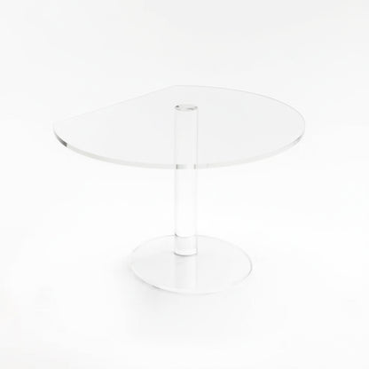 Kaleido Round Trasparente - Tavolino di design