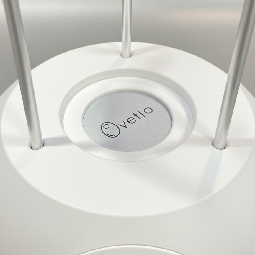 Ovetto ABS Bianco - Pattumiera di design per la raccolta differenziata