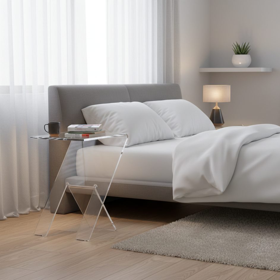 Zylhos Trasparente - Tavolino di design