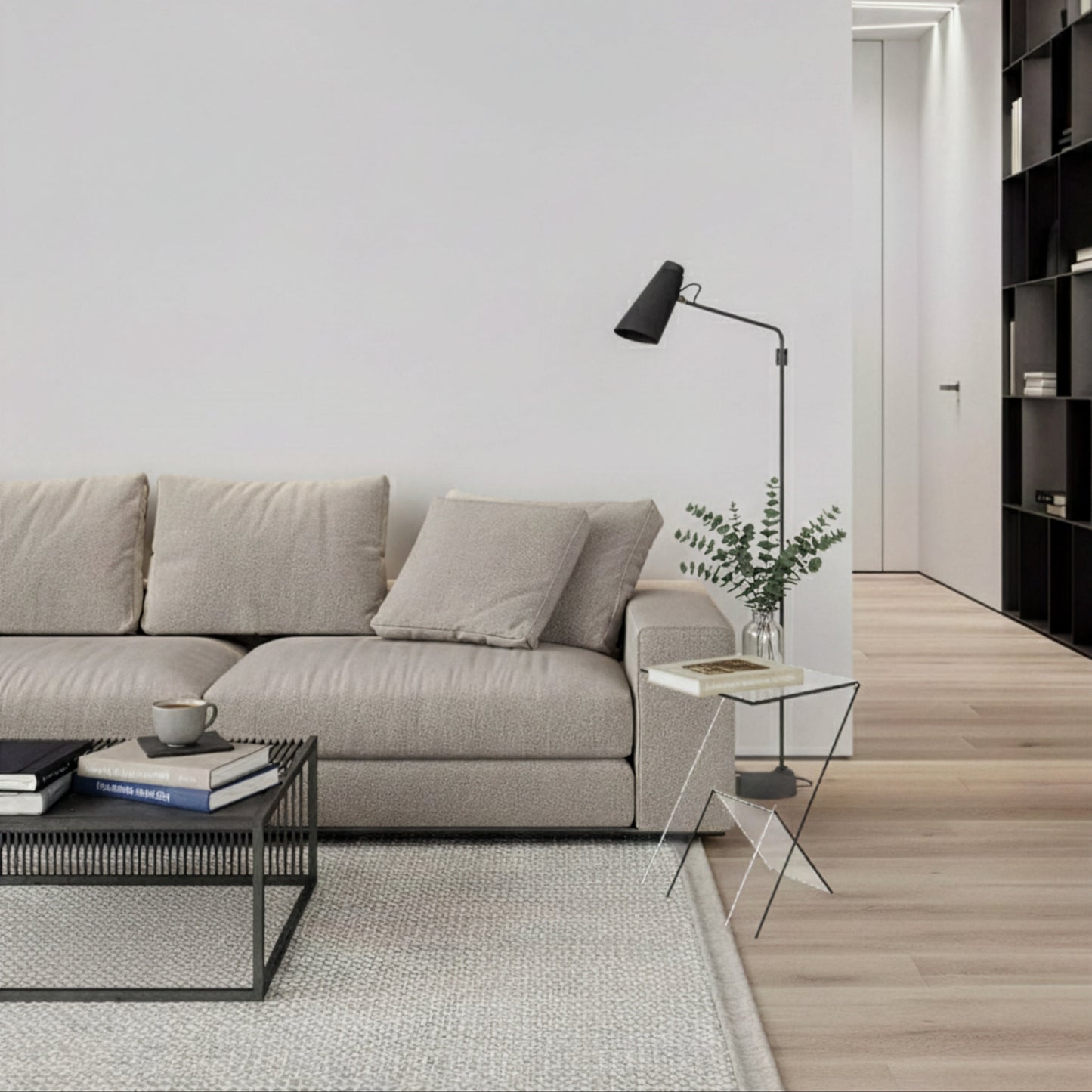 Zylhos Trasparente - Tavolino di design