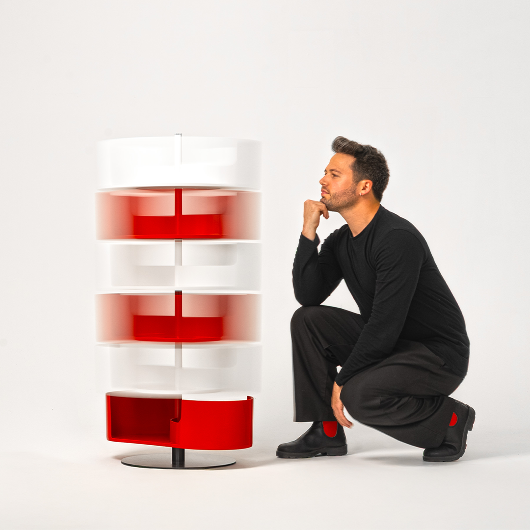 Infinity Blanco - Mueble zapatero de diseño