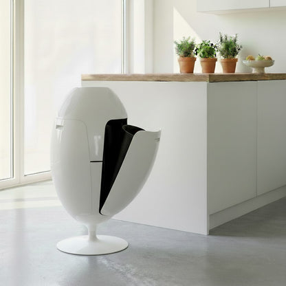 Ovetto Lacoque Blanc – Poubelle de recyclage