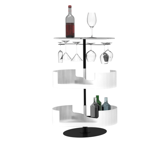 Infinity Bar Bianco - Mobile bar di design