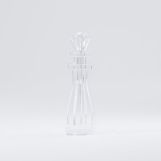 Royal Twin Baby Trasparente - Oggetto decorativo di design