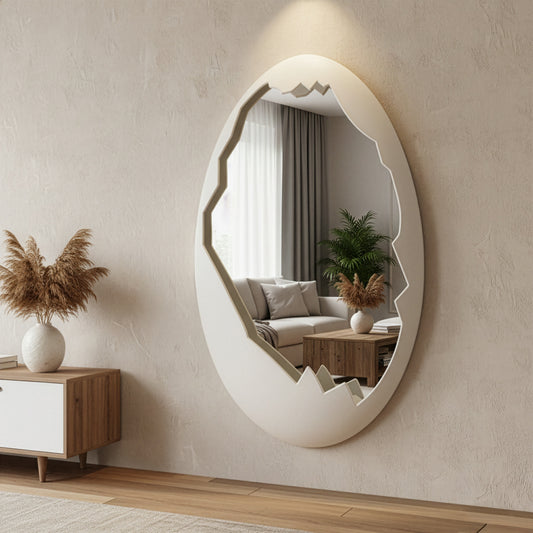 O-voilà Weiß – Design-Spiegel