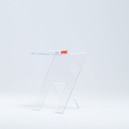 Zylhos Transparent – Design-Beistelltisch