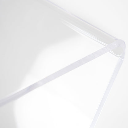 Zylhos Transparent – Design-Beistelltisch