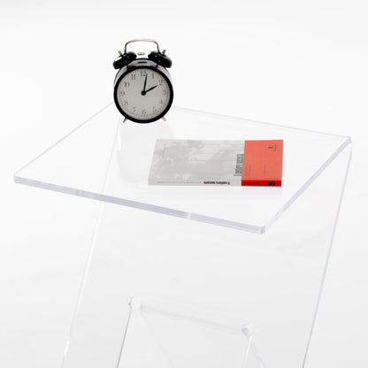 Zylhos Transparent – Design-Beistelltisch