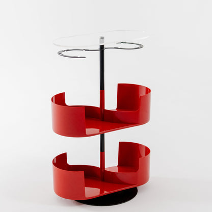 Infinity Bar Rosso - Mobile bar di design