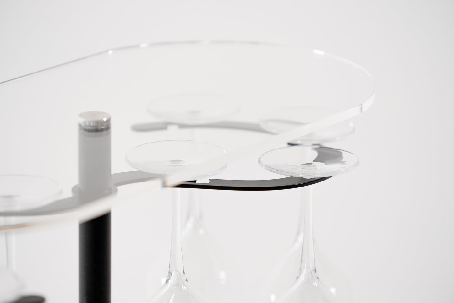 Infinity Bar Nero - Mobile bar di design