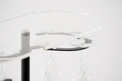 Infinity Bar Nero - Mobile bar di design