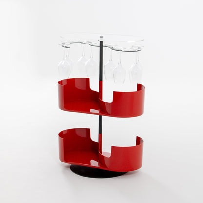 Infinity Bar Rosso - Mobile bar di design