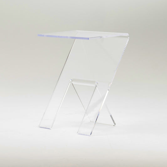 Zylhos Transparent – Design-Beistelltisch