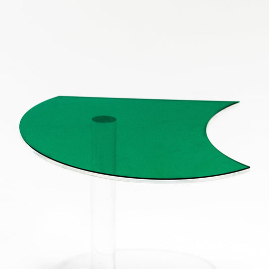 Capa verde para la mesa de centro Kaleido Crescent