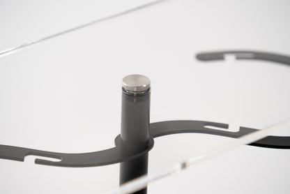 Infinity Bar Nero - Mobile bar di design