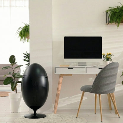 Ovetto ABS Nero - Pattumiera di design per la raccolta differenziata