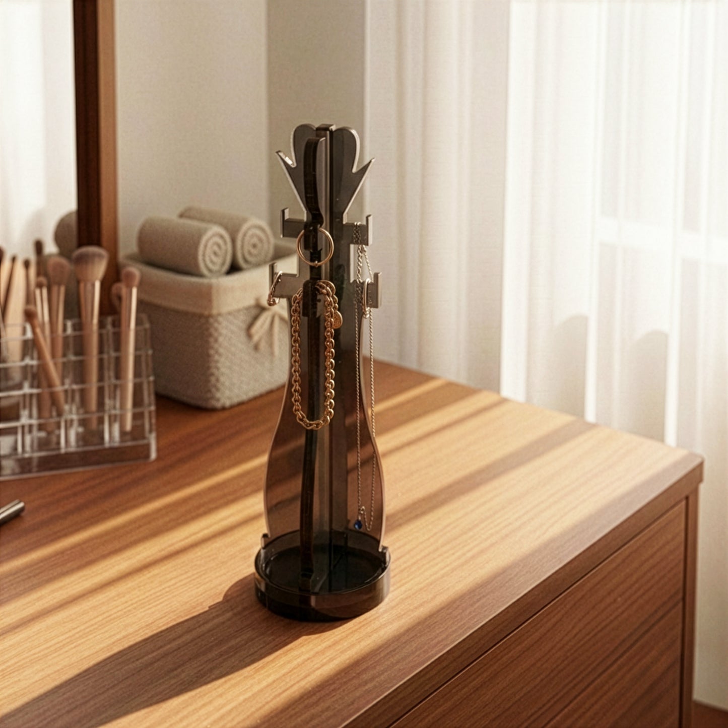 Royal Twin Baby Nero Fumé - Porta gioie di design