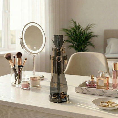 Royal Twin Baby Nero Fumé - Porta gioie di design