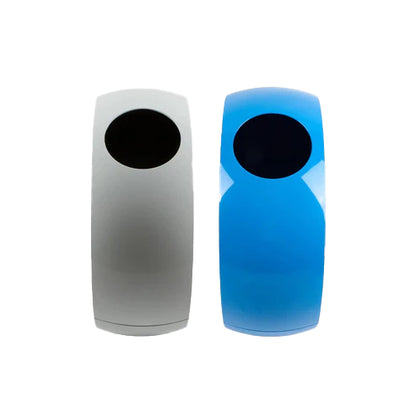 Set Buc Bianco/Azzurro - Cesto portabiancheria di design