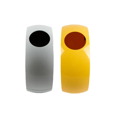 Set Buc Blanc/Jaune – Panier à linge design