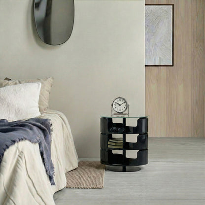 Infinity Table Nero - Tavolino di design